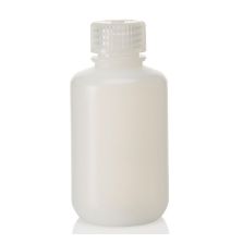 Thermo Scientific 2002-0004 Nalgene Narrow-Mouth HDPE Lab Quality Bottles with Closure, 125 mL - Translucent (Case of 72)