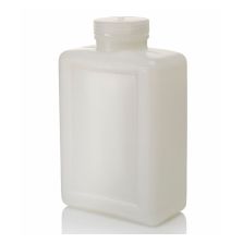 Thermo Scientific 2007-0064 Nalgene Rectangular HDPE Bottles with Closure, 2 L - Translucent (Case of 12)