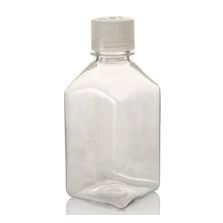 Thermo Scientific 2015-0500 Nalgene Square Polycarbonate Bottles with Closure, 500 mL - Translucent (Case of 24)