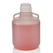 Thermo Scientific 2097-0020 Nalgene Fluorinated HDPE, Carboy With Closure - 2.6 gal. / 10 L (6/Cs.)