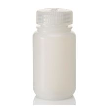 Thermo Scientific 2103-0004 Nalgene Wide-Mouth LDPE Bottles With Closure, 125 mL - Translucent (Case of 72)
