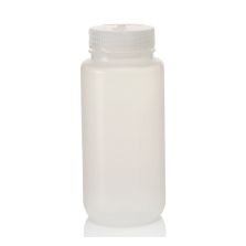 Thermo Scientific 2105-0016 Nalgene Wide-Mouth Lab Quality PPCO Bottles with Closure, 500 mL - Translucent (Case of 48)