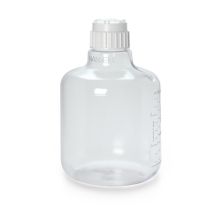 Thermo Scientific 2251-0020 Nalgene Round Polycarbonate Clearboy Carboy with Closure - 2.6 gal. / 10 L (4/Cs.)