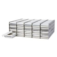 THERMO RSK23SD5 Shelf Kit for 23cf (400box) upright 5 inner door freers consists of 5-2 inch box sliding drawer racks and 80 boxes with 100 cell dividers