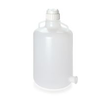 Thermo Scientific 2640-0020 Nalgene Polypropylene, Carboy with Sanitary Flange - 2.6 gal. / 10 L