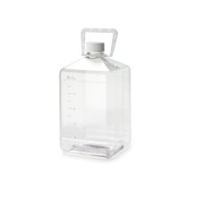 Thermo Scientific 383415-42 Nalgene PETG Certified Clean Biotainer Bottle - 169.07 fl. oz. / 5 L (6/Cs.)