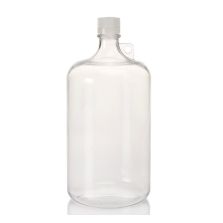 Thermo Scientific DS2205-0010 Nalgene Narrow-Mouth Polycarbonate Bottles with Closure, 4 L - Clear (Each)