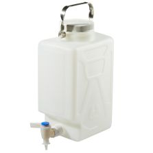 Thermo Scientific DS2327-0020 Nalgene Fluorinated HDPE, Carboy with Spigot - 2.4 gal. / 9 L