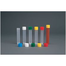 Capitol Vial 10 mL and 12 mL Screw Top Transport Tubes and Caps