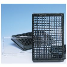 384 Well Black Plate, Optically Clear Polymer Bottom, Pack Of 10