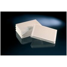 384-Well Conical Bottom Polypropylene Plates, U shape, White