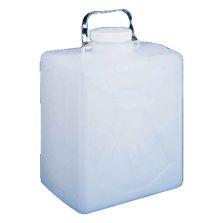 Thermo Scientific 2211-0020 Nalgene HDPE, Rectangular Carboy - 2.4 gal. / 9 L (6/Cs.)