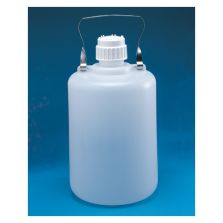 Thermo Scientific 342289-0050 Nalgene HDPE, Single-Use Sterile Carboy - 5.3 gal. / 20 L (6/Cs.)