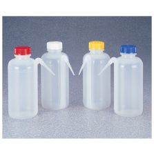 Thermo Scientific 2423-0500 Nalgene Color-Coded Unitary LDPE Wash Bottles, 500 mL - Translucent (Case of 16)