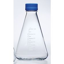 Nalgene Single-Use PETG Erlenmeyer Flasks with Plain Bottom: Sterile