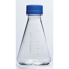 Nalgene Single-Use PETG Erlenmeyer Flasks with Plain Bottom: Sterile