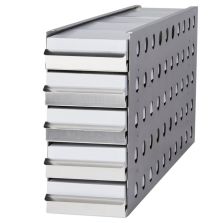 THERMO RSK300SD4 Shelf Kit for 300 box upright 4 inner door freers consists of 3-2 inch box sliding drawer racks and 75 boxes with 100 cell dividers