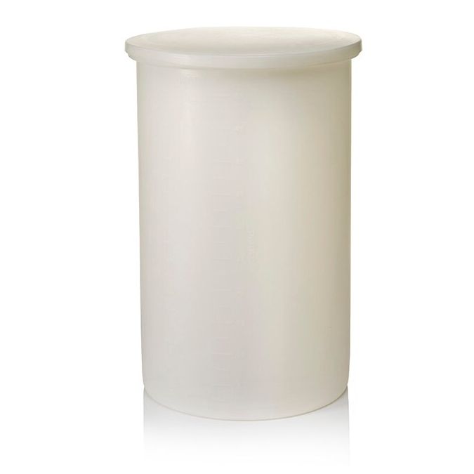 Nalgene Heavy-Duty Cylindrical LLDPE Tanks With Cover
