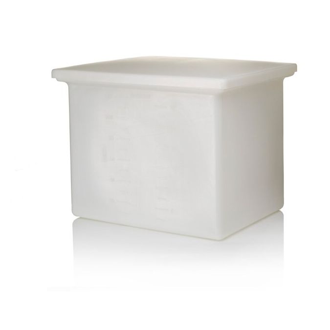 Nalgene Heavy-Duty Rectangular LLDPE Tank with Covers