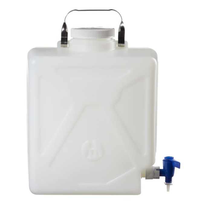 Thermo Scientific 2320-0050 Nalgene HDPE, Carboy with Spigot - 5.3 gal. / 20 L (4/Cs.)