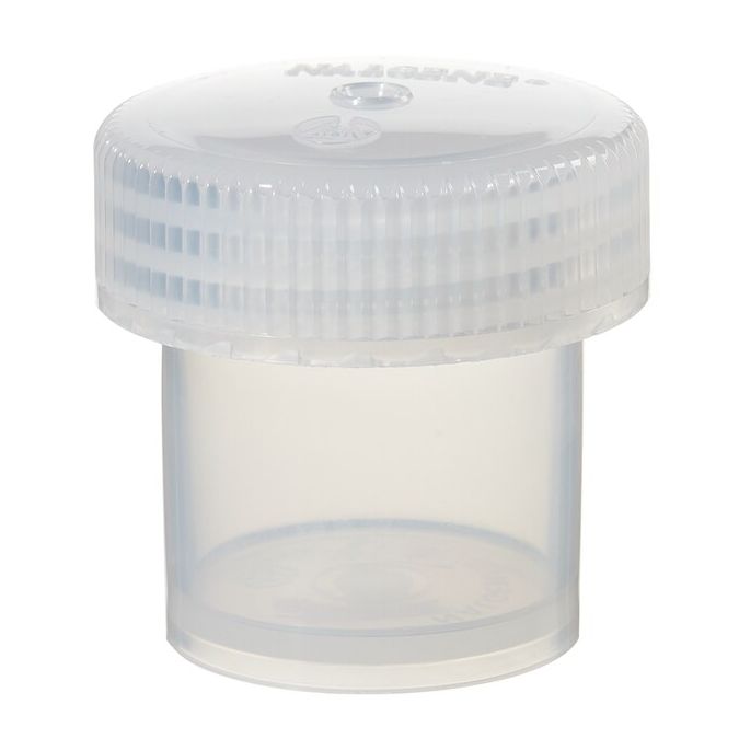 Thermo Scientific 2118-0001 Nalgene Wide-Mouth Straight-Sided PPCO Jars with Closure, 30 mL - Translucent (Case of 72)