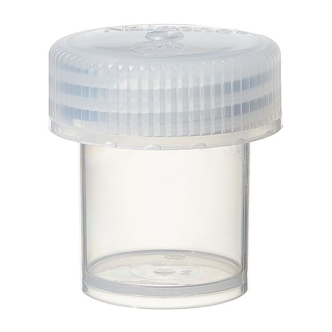 Thermo Scientific 2118-9050 Nalgene Wide-Mouth Straight-Sided PPCO Jars with Closure, 15 mL - Translucent (Case of 72)