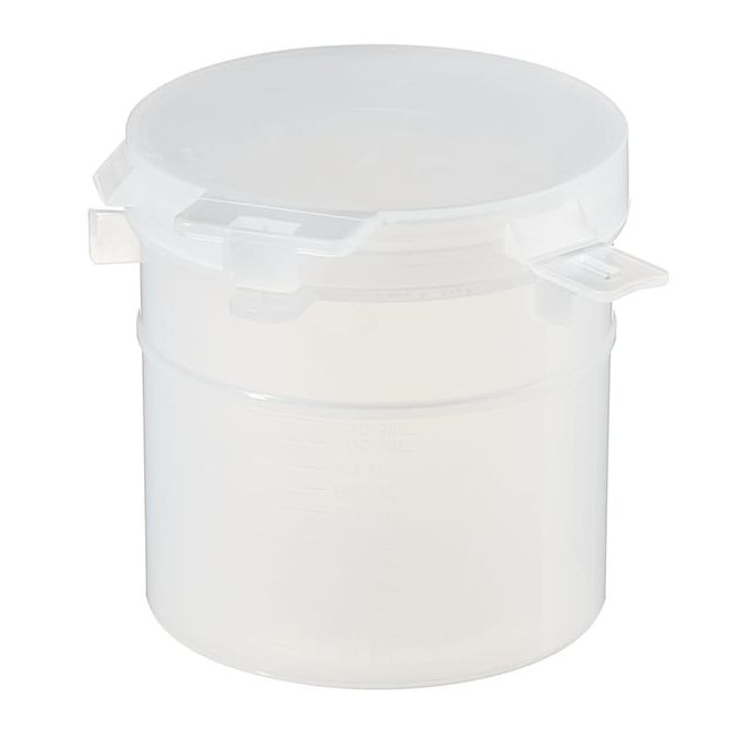Thermo Scientific Capitol Vial Flip-Top Polypropylene Containers - Natural - Case of 175 - 05WIDE