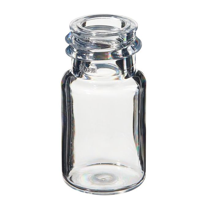 Thermo Scientific Nalgene PETG Serum Vials with Continuous Thread - Nonsterile, Shrink-Wrapped Modules - Clear - 20-415 - Case of 612 - 322032-0020