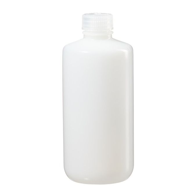 Thermo Scientific 2099-0016 Nalgene Narrow-Mouth HDPE IP2 Bottles, 500 mL - Translucent (Case of 48)