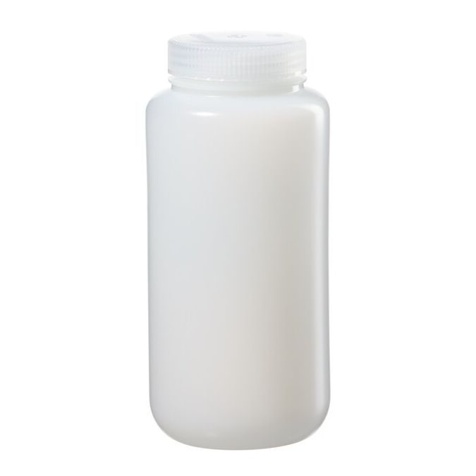 Thermo Scientific 2199-0032 Nalgene Wide-Mouth HDPE IP2 Bottles, 1000 mL - Translucent (Case of 24)