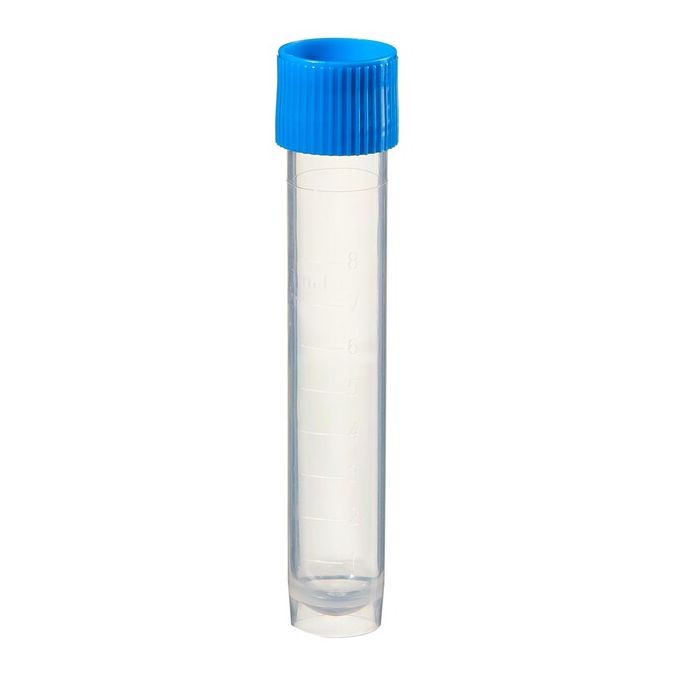 Thermo Scientific Capitol Vial 10 mL and 12 mL Screw Top Transport Tubes and Caps - Clear - Case of 2000 - S40302