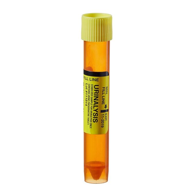 Thermo Scientific Urinalysis Sample Tubes - Amber - Case of 1000 - S40824