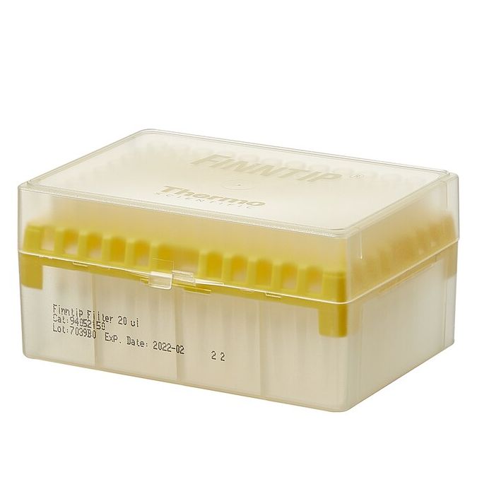 Thermo Scientific Finntip Filtered Pipette Tips - 20 μL - 94052150