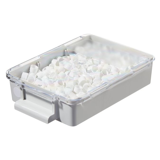 Thermo Scientific Cryo Vial Closure Color Coders - White - Case of 2000 - 354755