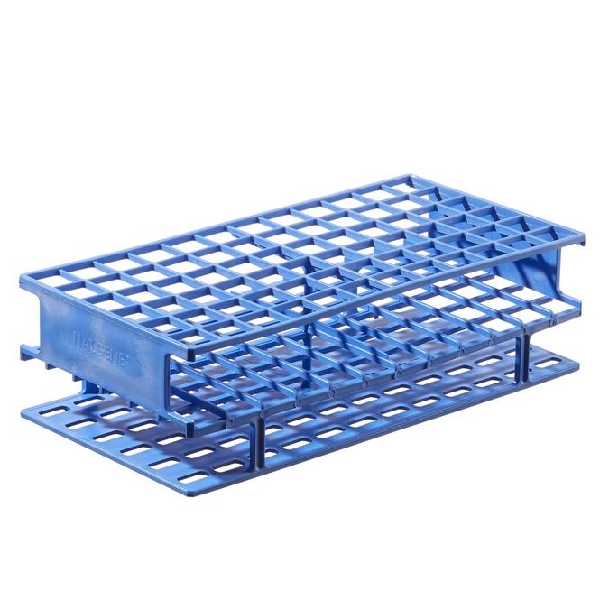 Thermo Scientific Nalgene Unwire Polypropylene Test Tube Racks - 9.75 x 5 x 2.75 in. (24.9 x 12.7 x 6.7 cm) - Polypropylene - 5976-0316