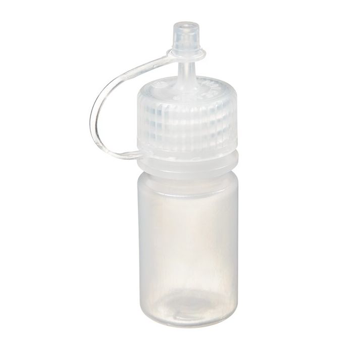 Thermo Scientific 2411-0015 Nalgene LDPE Drop-Dispensing Bottles with Closure, 15 mL - Translucent (Case of 72)