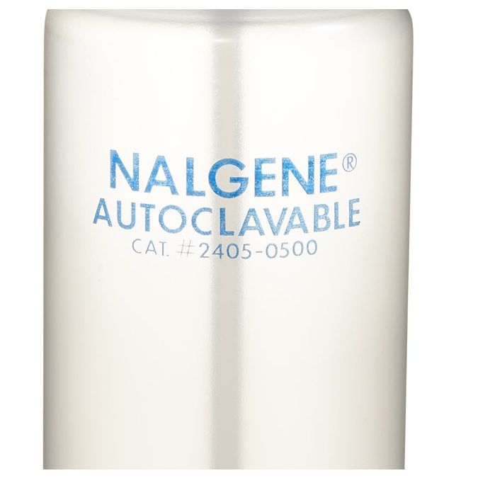Thermo Scientific 2405-0500 Nalgene Autoclavable PPCO Wash Bottles, 500 mL - Translucent (Case of 24)