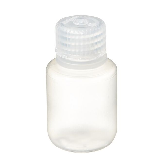 Thermo Scientific 2087-0001 Nalgene Narrow-Mouth PPCO Economy Bottles with Closure, 30 mL - Translucent (Case of 72)