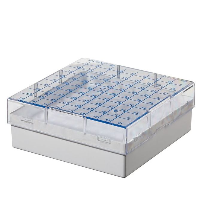 Thermo Scientific Nalgene Microcentrifuge Tube Storage Boxes - Polyurethane Foam, Polycarbonate - 5055-5005