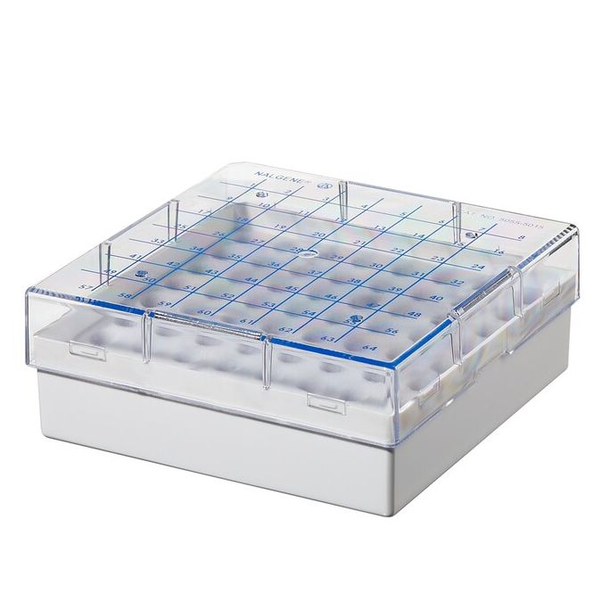 Thermo Scientific Nalgene Microcentrifuge Tube Storage Boxes - Polyurethane Foam, Polycarbonate - 5055-5015