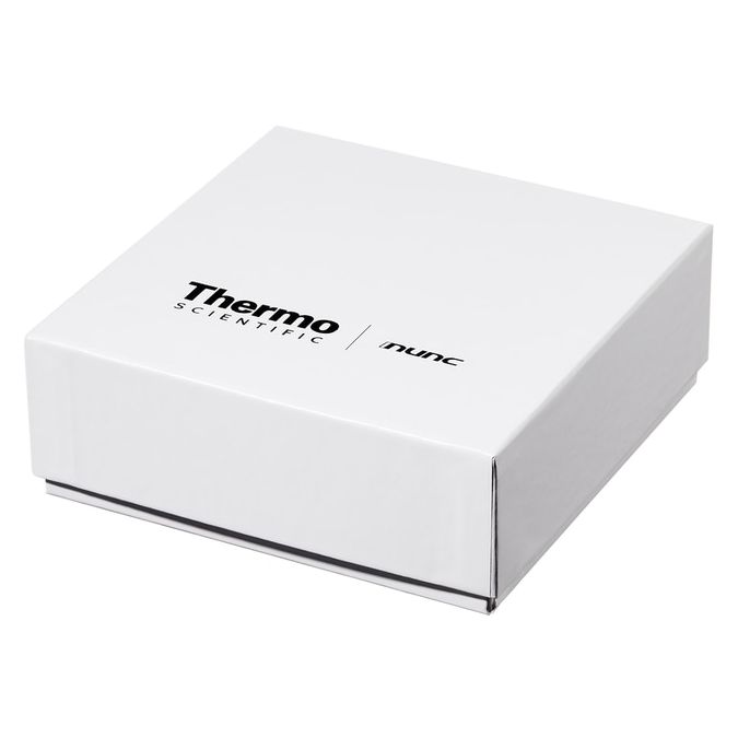 Thermo Scientific 340053 CryoBoxes, 100 (1 to 1.8 mL Vials) - White (Case of 42)