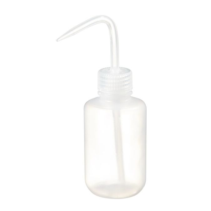 Thermo Scientific 2401-0125 Nalgene LDPE Economy Wash Bottles, 125 mL - Translucent (Case of 48)