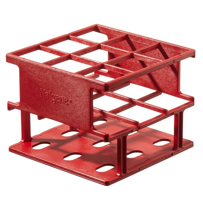 Thermo Scientific Nalgene Unwire Half-Racks: Resmer Manufacturing Technology - 4.3 x 4.3 x 3.3 in. (10.9 x 10.9 x 8.4 cm) - RESMER - 5972-0530