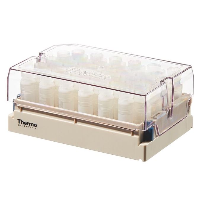 Thermo Scientific Nunc 2.0mL Internally-Threaded Universal Tubes - 374511 - 2.0 mL - Universal Tubes in Latch Rack - Natural - 480/Cs