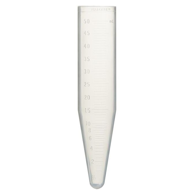 Thermo Scientific Nalgene PPCO Conical-Bottom Centrifuge Tubes - 50 mL - 28.7 mmD - 133.1 mmL - Non-sterile - 3103-0050