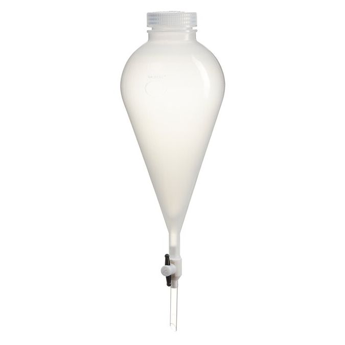 Nalgene Polypropylene Copolymer (PPCO) Separatory Funnels with Closure
