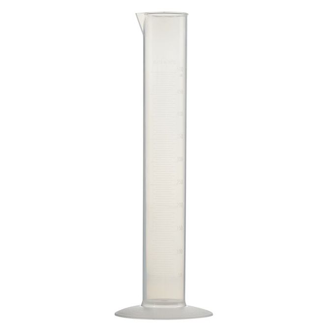 Thermo Scientific Nalgene Polypropylene Economy Plastic Graduated Cylinders - 3664-0500 - 500 mL - Polypropylene - 8/Cs