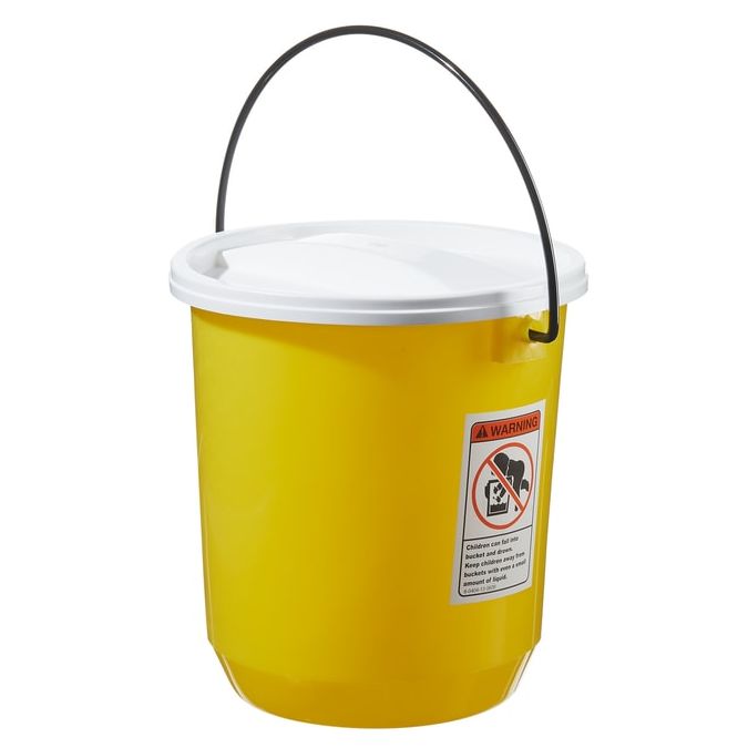 Nalgene LDPE Buckets with Lids
