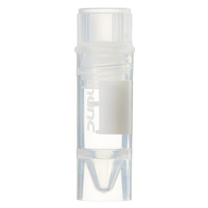 Thermo Scientific Nunc Biobanking and Cell Culture Cryogenic Tubes - 1 mL - Case of 2000 - 366656