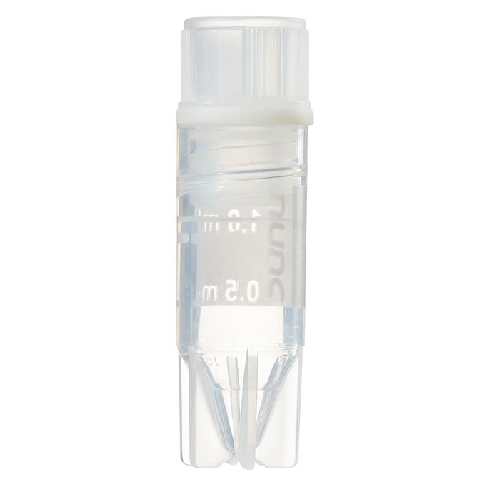Thermo Scientific Nunc Biobanking and Cell Culture Cryogenic Tubes - 1 mL - Case of 2000 - 377224
